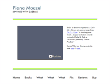 Tablet Screenshot of fionamaazel.com